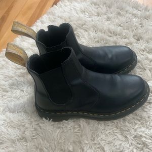 Black Dr. Marten boots - slip on